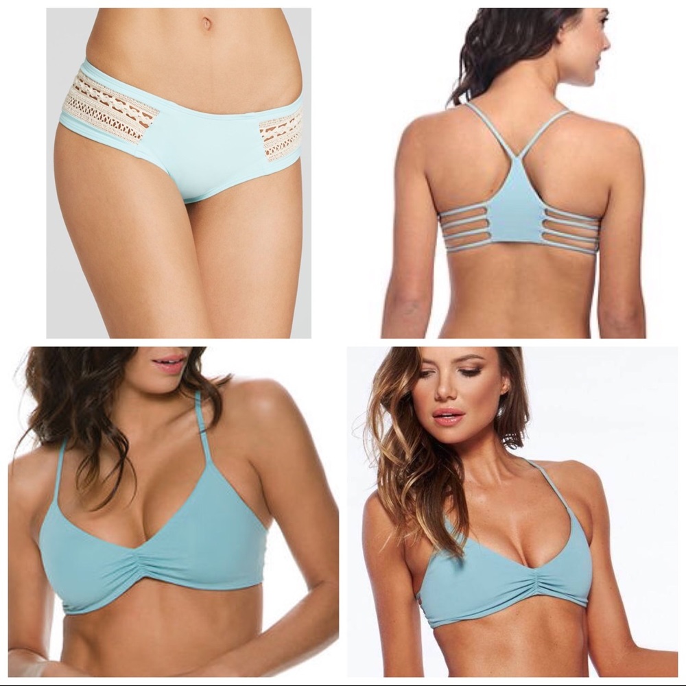 L SPACE WILD ONE RACERBACK TOP & CROCHET BOTTOMS